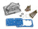 Replacement Fuel Bowl Kit Secondary Fuel Bowl Center Hung Float W/fuel Inlet Provision Only Shiny Holley