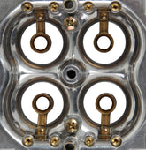 Aluminum HP Main Body Retro-Fit Kit-650 CFM HP Main Body 650 Kit Converts 0-4777C, 0-4777S, 0-4777SA, 0-76650, & 0-76651 Double Pumpers to the 650 CFM HP Series Main Body Holley