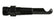 90 Degree Direct Single Stage Dry Nozzle Black NOS