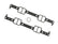 Performance Intake Manifold Gaskets Fits 1992-1997 Chevrolet 350 Gen II Small Block Mr Gasket