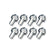 Precision Stainless Steel Nitrous Flare Jet .016 8 Pack Available In Sizes .014-.125 NOS