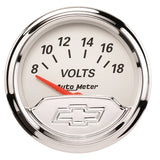 AutoMeter Traditional incandescent lighting illuminates around the perimeter of the dial 1391-00408