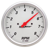 AutoMeter Traditional incandescent lighting illuminates around the perimeter of the dial 1399