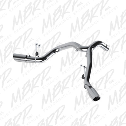 MBRP 2013-2026 Dodge 25/3500 Cummins 6.7L(Excl. CC/SB)4in Filter Back Cool Duals AL(Leaf Spring) | S6168AL