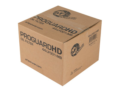 aFe Power ProGuard D2 Oil Filter for 01-17 GM Diesel Trucks V8-6.6L (4 Pack) | 44-LF001-MB