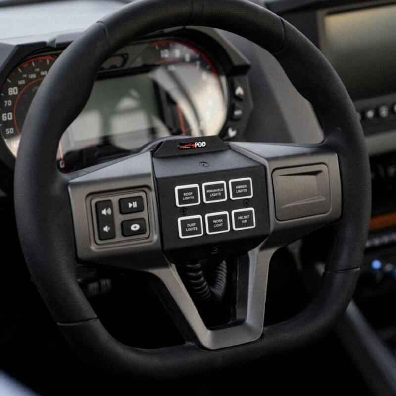 sPOD 22-24 Polaris RZR SourceLT/Mini6 Steering Wheel Mount Kit