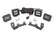 LED Ditch Light Kit | 2in Black Pair | Spot | Chevy/GMC 1500 (14-18 & Classic)