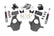 2 Inch Lowering Kit | 4 Inch Rear Lowering | Alum/Stamped Knuckle | Chevy/GMC 1500 (14-18)
