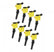 8 Pack Of Ignition Coil-On-Plug Style Ignition Coils Are Direct Plug Replacements For OEM Coils Yellow ACCEL