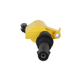 Direct Ignition Coil Kit Supercoil- 2004-2008 Ford 4.6L/5.4L/6.8L 3-Valve- Yellow- 8-Pack Supercoil With Shorter Black Boot For 2004-2008 Ford Modular 3V 4.6L/ 5.4L / 6.8L V10 Engines ACCEL