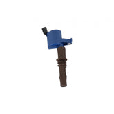 Direct Ignition Coil Kit Supercoil 2008-2014 Ford 4.6L/5.4L/6.8L 3-Valve, Blue, 8-Pack Supercoil With Extended Brown Boot For 2008-2014 Ford Modular 3V 4.6L/ 5.4L / 6.8L V10 Engines ACCEL