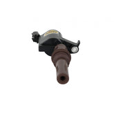 Direct Ignition Coil Kit Supercoil 2008-2014 Ford 4.6L/5.4L/6.8L 3-Valve, 8-Pack Supercoil With Extended Brown Boot For 2008-2014 Ford Modular 3V 4.6L/ 5.4L / 6.8L V10 Engines, Black ACCEL