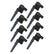 Direct Ignition Coil Kit Supercoil Ford 4 Valve Modular Engine 4.6/5.4L Black 8 Pack Of 140034K Each ACCEL