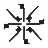 Direct Ignition Coil Kit Supercoil Ford 4 Valve Modular Engine 4.6/5.4L Black 8 Pack Of 140034K Each ACCEL