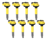 Direct Ignition Coil Supercoil Series 2011-2016 Ford 5.0L Coyote Yellow 8-Pack ACCEL