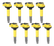 Direct Ignition Coil Supercoil Series 2011-2016 Ford 5.0L Coyote Yellow 8-Pack ACCEL
