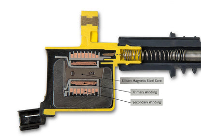 Direct Ignition Coil Supercoil Series 2011-2016 Ford 5.0L Coyote Yellow 8-Pack ACCEL