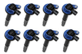 Direct Ignition Coil Kits Supercoil Series 2011-2016 Ford 5.0L Coyote Bue 8-Pack ACCEL