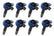 Direct Ignition Coil Kits Supercoil Series 2011-2016 Ford 5.0L Coyote Bue 8-Pack ACCEL