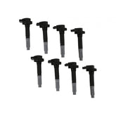 Direct Ignition Coil Kits Supercoil Series 2011-2016 Ford 5.0L Coyote Black 8-Pack ACCEL