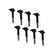 Direct Ignition Coil Kits Supercoil Series 2011-2016 Ford 5.0L Coyote Black 8-Pack ACCEL