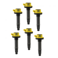 Direct Ignition Coil Kit Supercoil Series 2007-2016 Ford 3.5L/3.7L V6 Yellow 6-Pack ACCEL