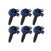 Direct Ignition Coil Kit Supercoil Series 2007-2016 Ford 3.5L/3.7L V6 Blue 6-Pack ACCEL