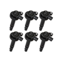 Direct Ignition Coil Kit Supercoil Series 2007-2016 Ford 3.5L/3.7L V6 Black 6-Pack ACCEL