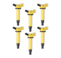 Direct Ignition Coil Supercoil Fits Toyota 3.0L V6 Direct OEM Replacement 15 Percent More Spark Energy Silicone Magnetic Steel Core Yellow 6 Pack ACCEL