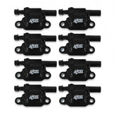 Gen V GM Coils, 2014 And Up, Black, Square 8 Pack Performance Coils For 2014 And Up GM Gen V Direct Injected Engines ACCEL