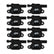 Gen V GM Coils, 2014 And Up, Black, Square 8 Pack Performance Coils For 2014 And Up GM Gen V Direct Injected Engines ACCEL