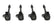 Ignition Coils Honda 2.0L, 2.0L Turbo/ 1.5L 4-Cylinder, Black, 4-Pack Fits 2016 2020 Honda Civic 2.0L, 2.0L Turbo And 2015 2019 Honda Fit 1.5L, 4-Cylinder Engines ACCEL