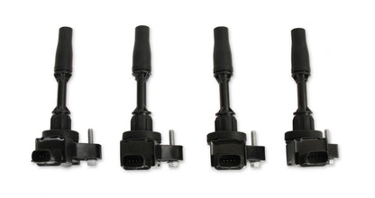 Ignition Coils General Motors 2.0L Turbo, 2.5L, Engines, Black, 4-Pack Fits 2013-2018, Buick, Cadillac, Chevy, Gmc 2.0L Turbo And 2.5L 4-Cylinder Engines ACCEL