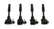 Ignition Coils General Motors 2.0L Turbo, 2.5L, Engines, Black, 4-Pack Fits 2013-2018, Buick, Cadillac, Chevy, Gmc 2.0L Turbo And 2.5L 4-Cylinder Engines ACCEL