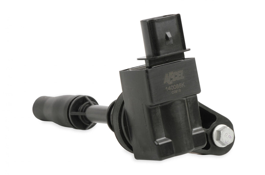 Ignition Coils General Motors 2.0L Turbo, 2.5L, Engines, Black, 4-Pack Fits 2013-2018, Buick, Cadillac, Chevy, Gmc 2.0L Turbo And 2.5L 4-Cylinder Engines ACCEL