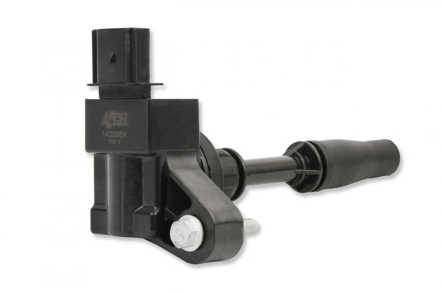 Ignition Coils General Motors 2.0L Turbo, 2.5L, Engines, Black, 4-Pack Fits 2013-2018, Buick, Cadillac, Chevy, Gmc 2.0L Turbo And 2.5L 4-Cylinder Engines ACCEL