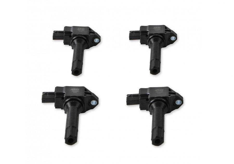 Ignition Coils- Fits Subaru, Scion And Toyota 2.0L Boxer 2015-2019, Black 4-Pack Fits Subaru, Scion And Toyota 2.0L Boxer 2015-2019, Black, 4-Pack ACCEL