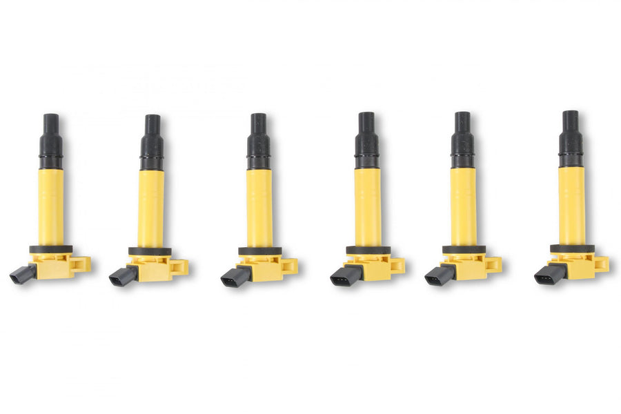 Ignition Coil Supercoil Toyota 2.4/2.7/4.0L I4/V6 6-Pack Direct OEM Replacement ACCEL