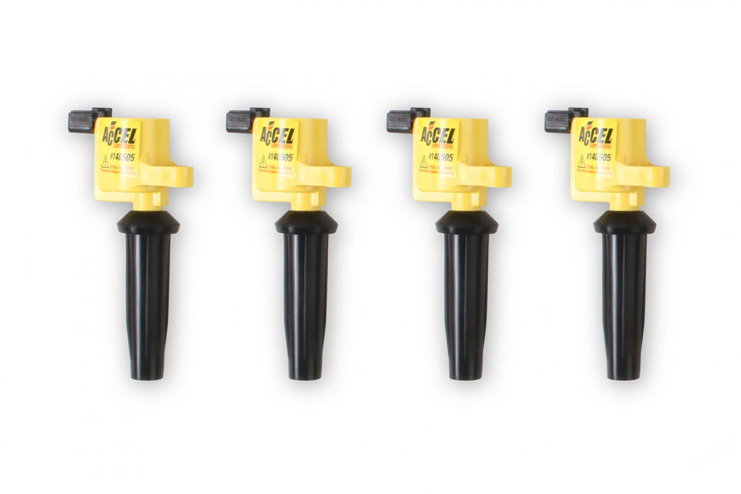 Ignition Coil Supercoil Mazda 2.0/2.3L I4 4-Pack Direct OEM Replacement ACCEL