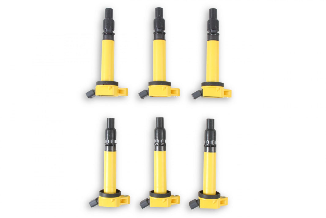 Ignition Coil- Supercoil- Lexus/ Toyota- 6-Pack- Yellow Direct OEM Replacement ACCEL