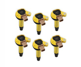 Direct Ignition Coil Kit- Supercoil- 2010-2016 Ford Ecoboost 3.5L V6- 6-Pack (3-Pin) Yellow Brand Supercoil Direct OEM Replacement ACCEL