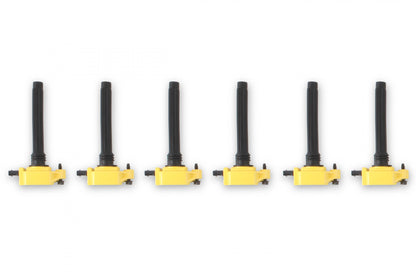 Direct Ignition Coil Kit Supercoil 2011-2016 Mopar 3.6L V6 Yellow 6-Pack ACCEL