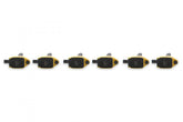 Direct Ignition Coil Kit Supercoil 2011-2016 Mopar 3.6L V6 Yellow 6-Pack ACCEL