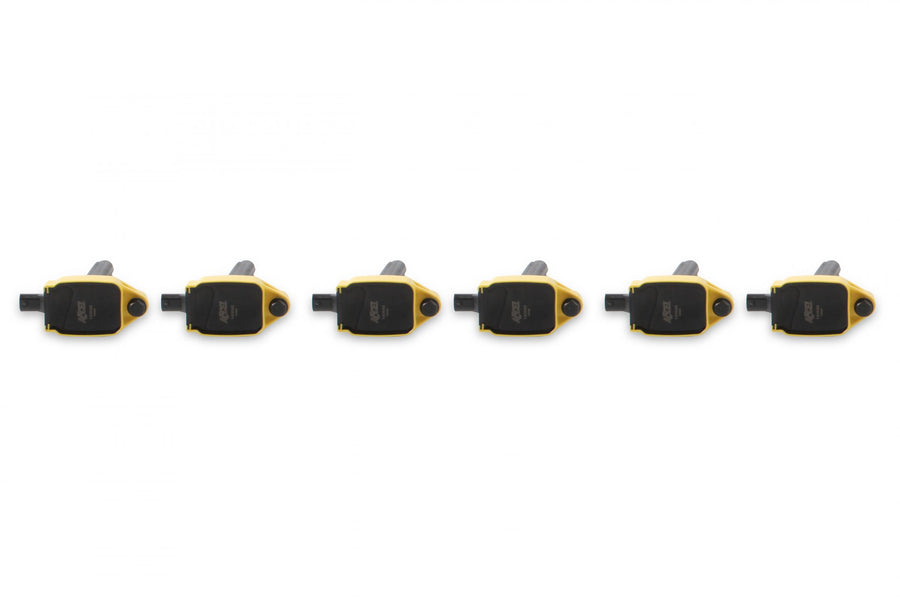 Direct Ignition Coil Kit Supercoil 2011-2016 Mopar 3.6L V6 Yellow 6-Pack ACCEL