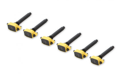 Direct Ignition Coil Kit Supercoil 2011-2016 Mopar 3.6L V6 Yellow 6-Pack ACCEL