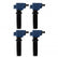 Direct Ignition Coil Kit- Supercoil- 2012-2017 Ford Ecoboost 2.0L/2.3L L4 4-Pack Blue Brand Supercoil Direct OEM Replacement ACCEL