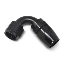 Load image into Gallery viewer, Russell Performance -6 AN Black 120 Degree Full Flow Swivel Hose End