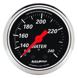 AutoMeter Traditional incandescent lighting illuminates around the perimeter of the dial 1432