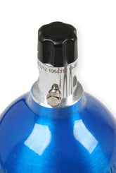 Nitrous Bottle 2 Lb Nitrous Bottle W/ Blue Finish & Mini Hi-Flo Valve NOS
