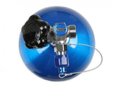 Nitrous Bottle 10 Lb Nitrous Bottle W/ Blue Finish & Super Hi Flo Valve Includes Racer Safety Blow-Off NOS